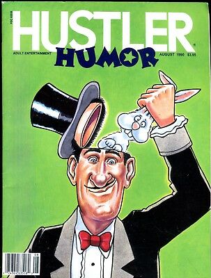 Hustler Humor Magazine August 1990 071718lm-ep