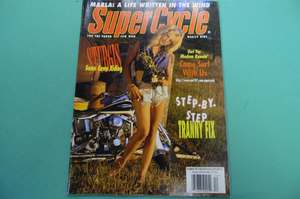 Super Cycle Magazine Marla, Life In The Wind December 1995 101816lm-ep