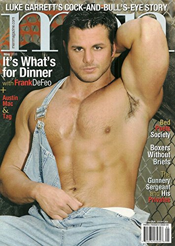 Frank DeFeo l Gorgeous Naked Bodybuilders l Gay Porn Stars - May, 2008 Men Magazine