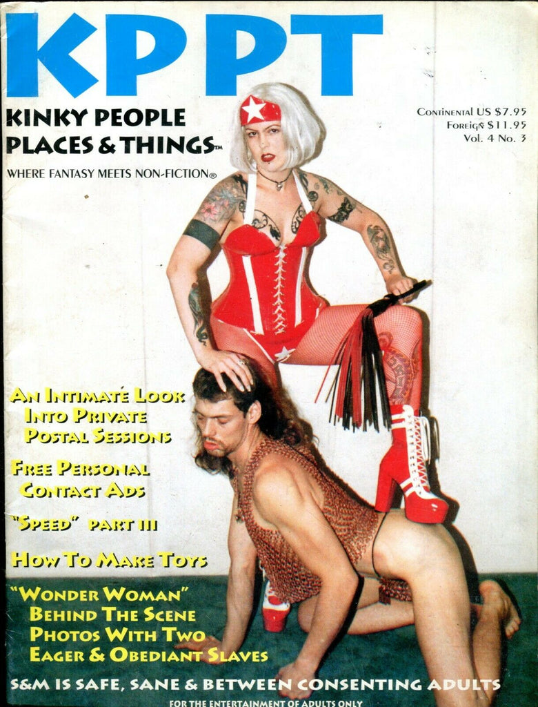 KPPT Magazine Kinky People Places & Things vol.4 #3 1994 072319lm-ep