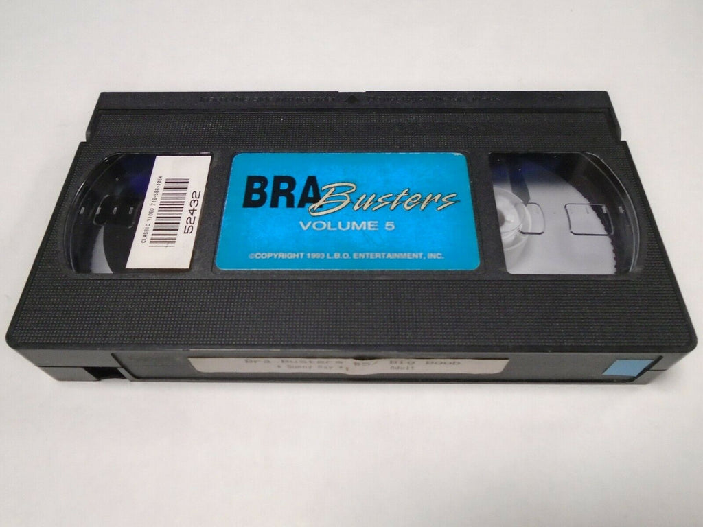 Bra Busters Big Boob Volume 5 Sunny Raqy Adult VHS 021319AMP