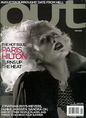 Out Gay Magazine The Hot Issue Paris Hilton June 2006 051018lm-ep