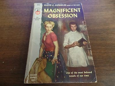 Magnificent Obsession Lloyd Douglas Pocket Books 1953 Erotic Novel 120915ame2