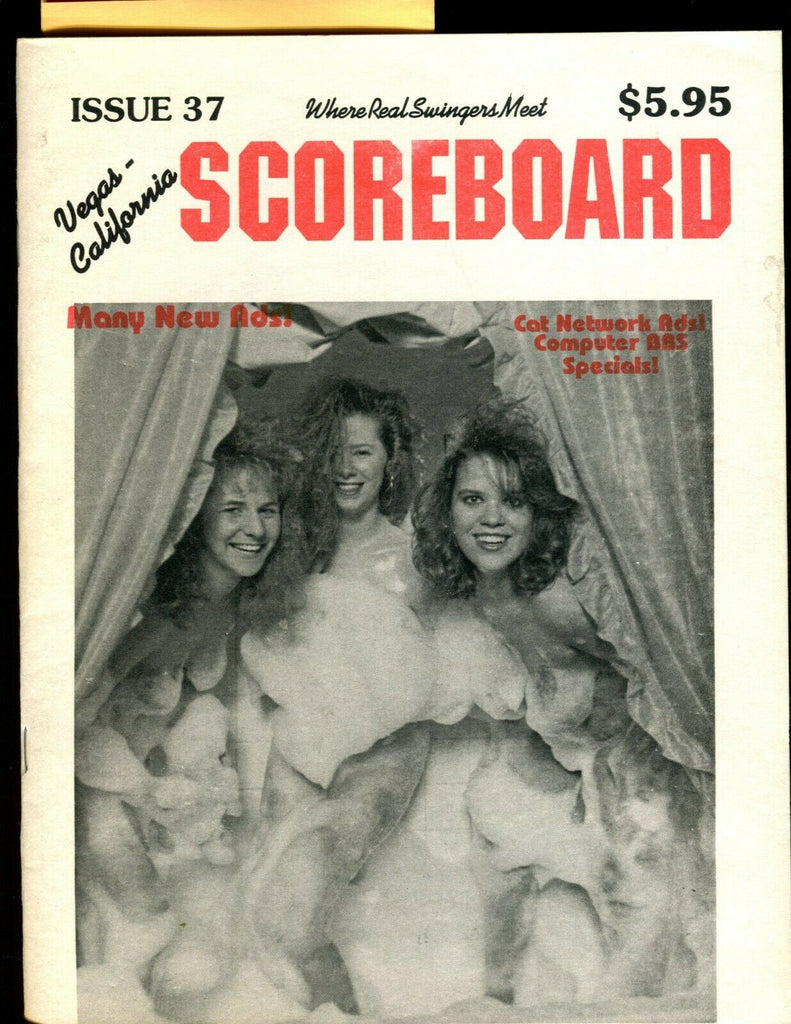 Scoreboard Vegas- California Swingers Magazine #37 1992 050619lm-ep