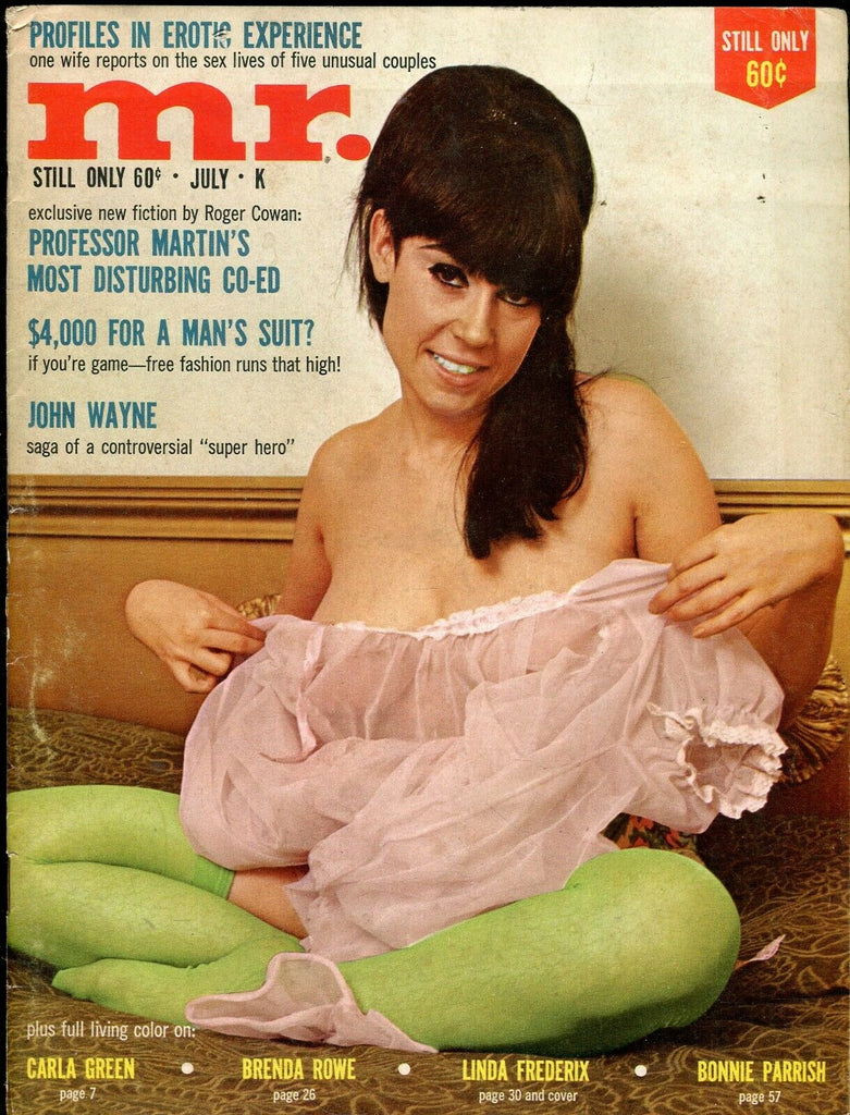 Mr. Magazine Cover Girl Linda/ John Wayne July 1968 071919lm-ep