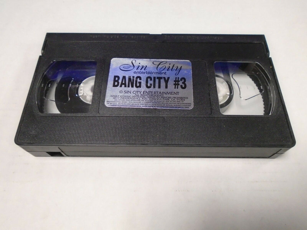 Bang City #3 Sin City Ent 1995 Adult VHS 032019AMP2