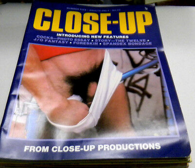 Close-up Gay Adult Magazine #5 September 1983 ex 123113lm-ep