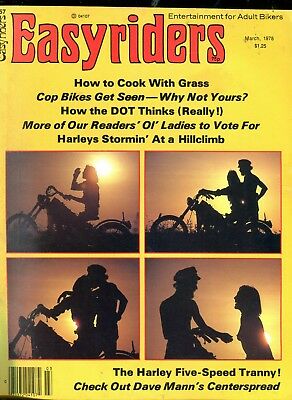 Easyriders Biker Magazine Harley Five-Speed Tranny March 1978 020518lm-ep