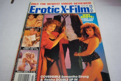 Erotic X-film Guide Adult Magazine "Samantha Strong & Keisha" July 1988