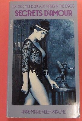 Secrets D'Amour Erotic Memoirs Of Paris In The 1920's 1990 073113lm-epa
