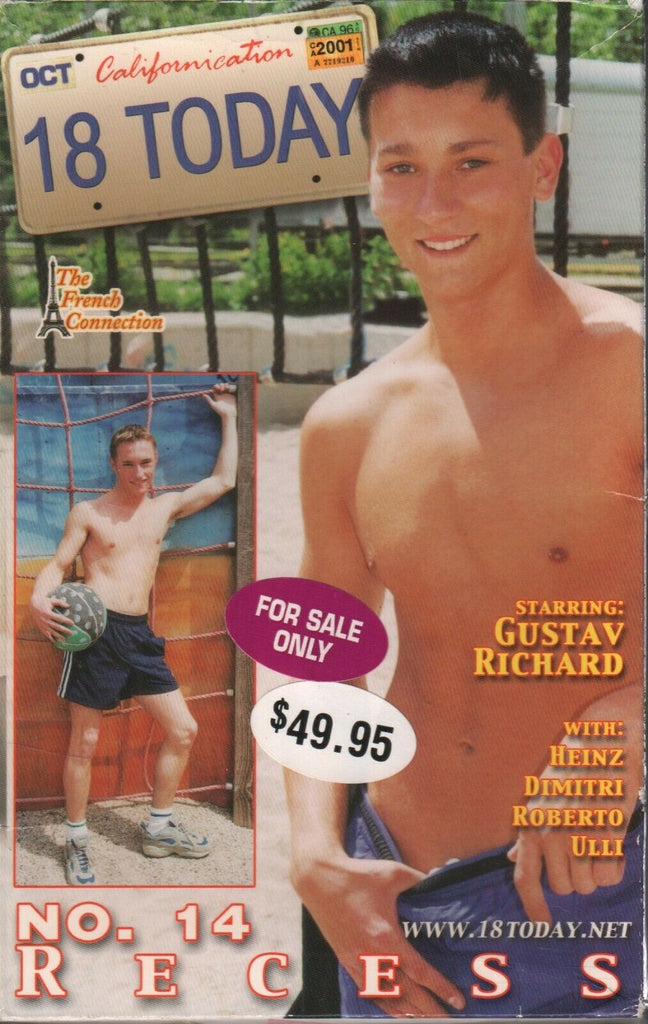 18 Today Gustav Richard Heinz Dimitri Gay Male Adult VHS 111519AMP