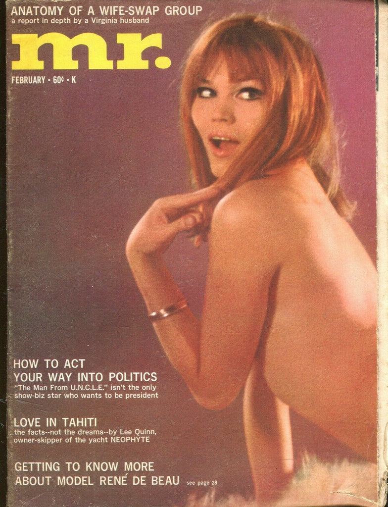 Mr. Magazine Rene' De Beau February 1966 102519lm-ep