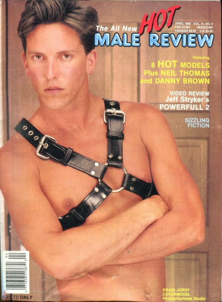 Hot Male Review Gay Magazine Jeff Stryker April 1990 112618lm-ep