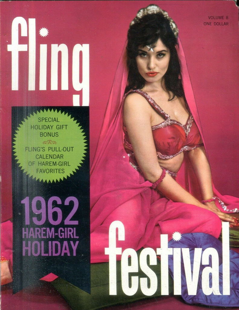 Fling Festival 1962 Harem-Girl Holiday Magazine vol.8 1961 032019lm-ep