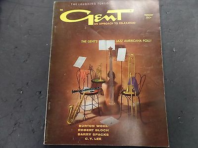 Gent Adult Magazine Jazz Americana Poll February 1960 012016lm-ep