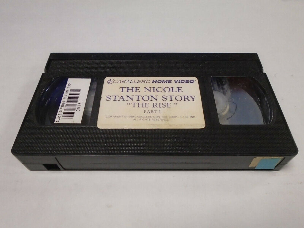 The Nicole Stanton Story The Rise Part 1 Caballero 1989 Adult VHS 020819AMP