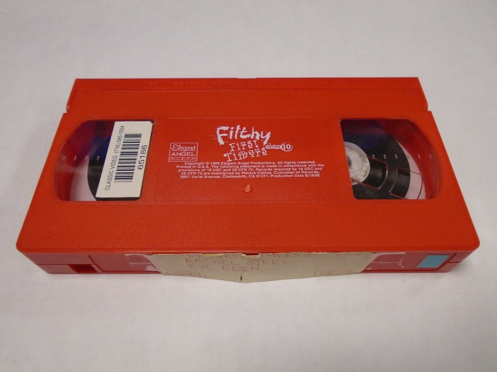 Filthy First Timers 10 Elegant Angel 1991 140mins Adult VHS 031419AMP