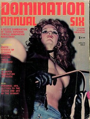 Domination Annual Magazine #6 Female Domination 1977 HOM 041818lm-ep2 - Used