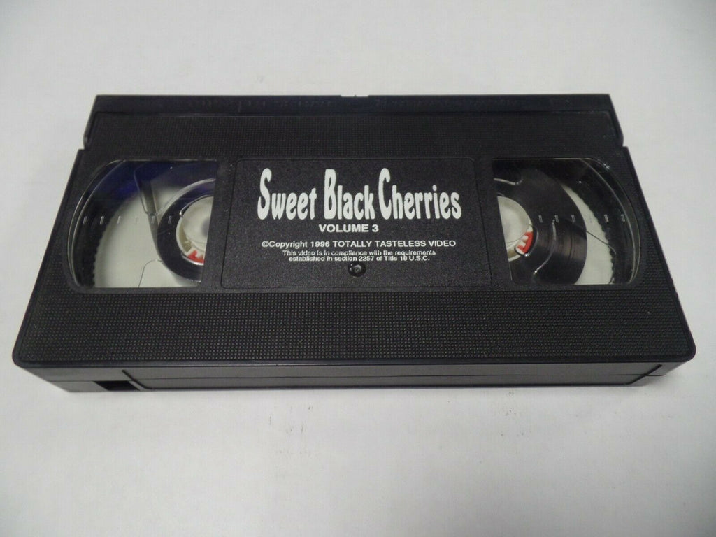 Sweet Black Cherries Vol 3 1996 Totally Tasteless Adult VHS 051719AMP2