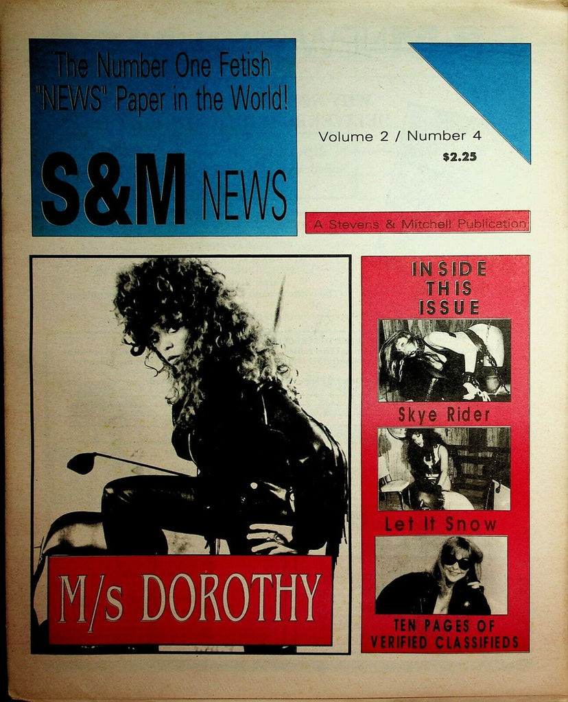 S & M News Newspaper M/s Dorothy vol.2 #4 1993 030320lm-ep