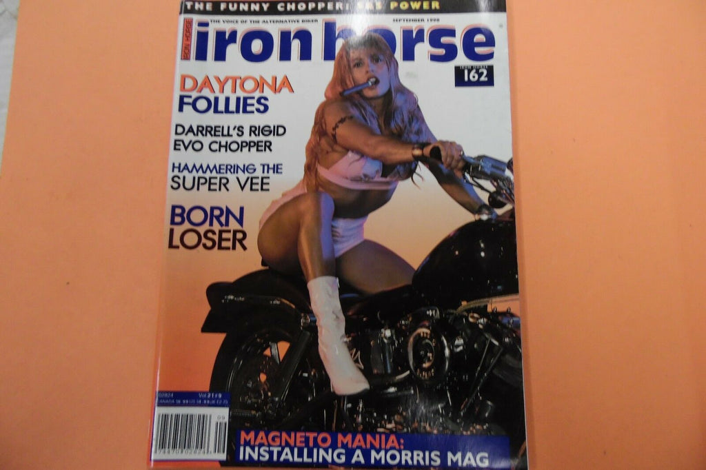 Iron Horse Biker Magazine Daytona Follies September 1998 110816lm-ep