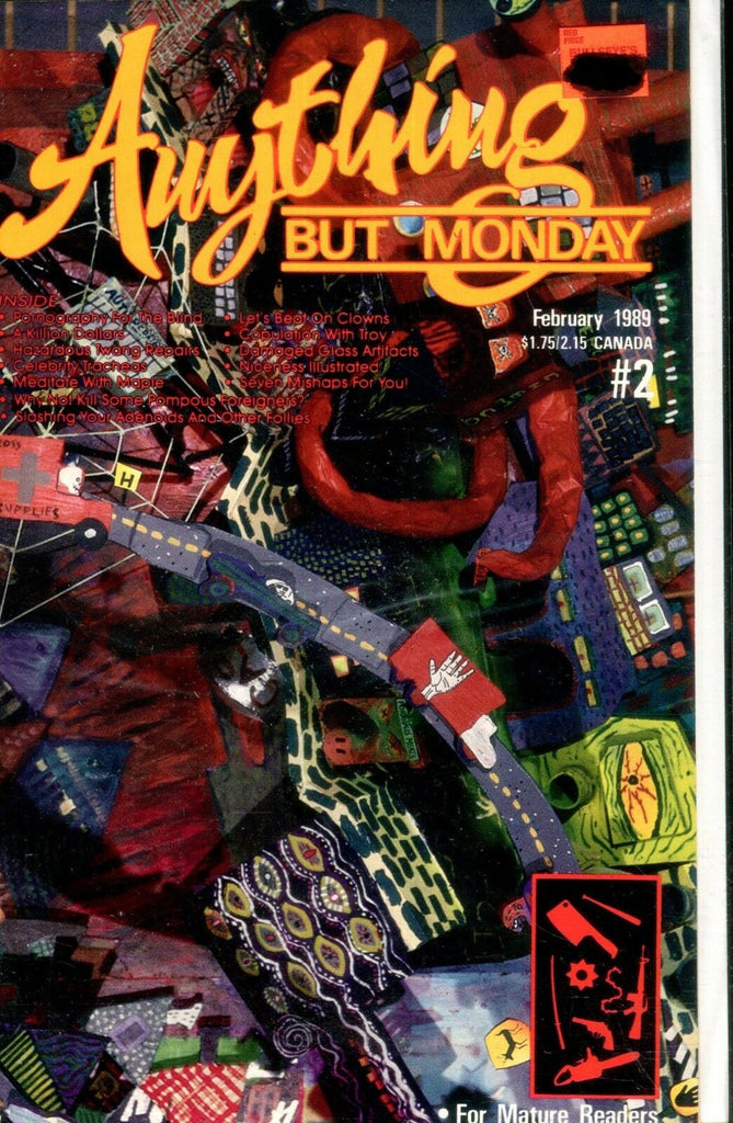 Anything But Monday Comic #2 1989 010719lm-ep