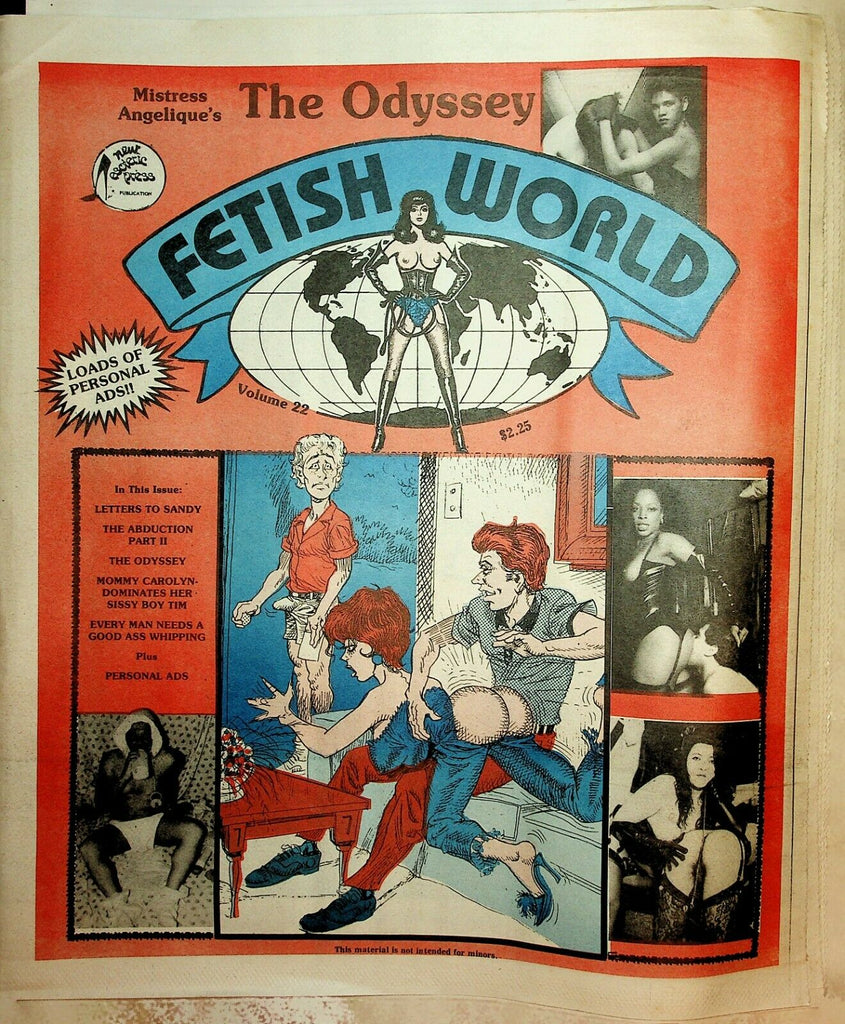 Fetish World Newspaper The Odyssey vol.22 1992 022220lm-ep