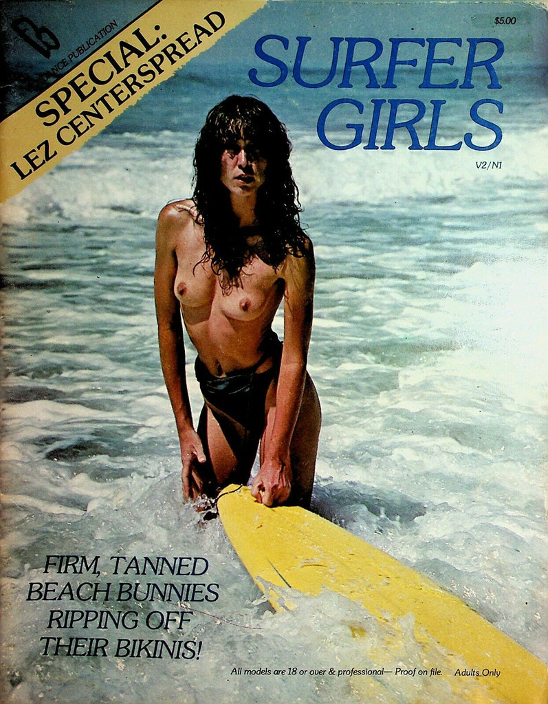 Surfer Girls Magazine Firm, Tanned Beach-Bunnies vol.2 #1 1979 112020lm-ep