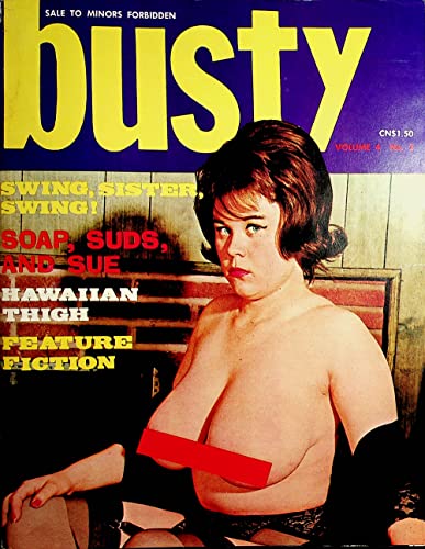 Busty Men's Magazine Soap, Suds, And Sue vol.4#2 1966