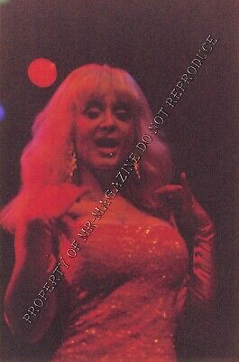Nina Hartley Candid Original 4x6 Photo 1990s Performing at Live Show 356ig
