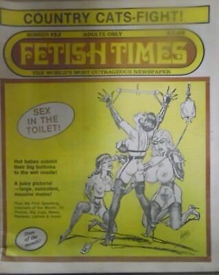 Fetish Times Adult Newspaper Lare Succulent Mams! #152 1986 031418lm-ep2