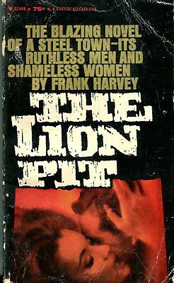 The Lion Pit Adult Novel by Frank Harvey 1962 Bantam Books 042214lm-epa2