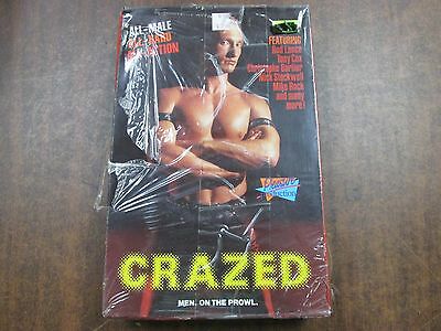 Crazed All Male Action Rod Lance Tony Cox Pleasure Prod VG Adult VHS 051315amp