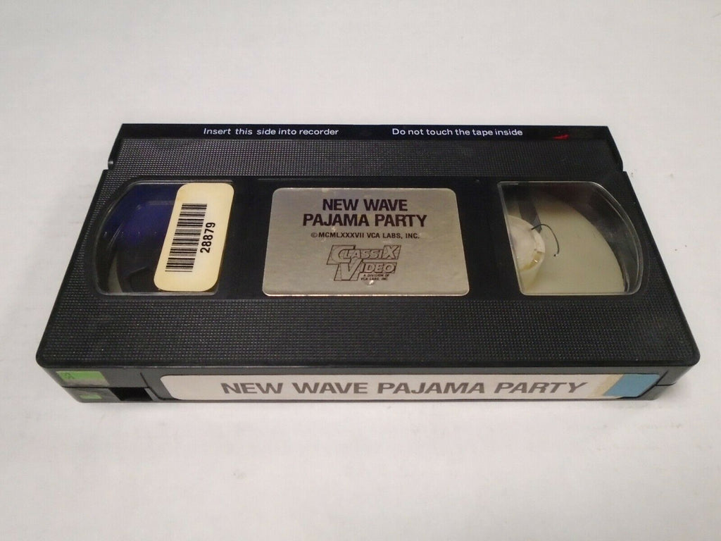 New Wave Pajama Party 1987 Classix Video Adult VHS 020819AMP