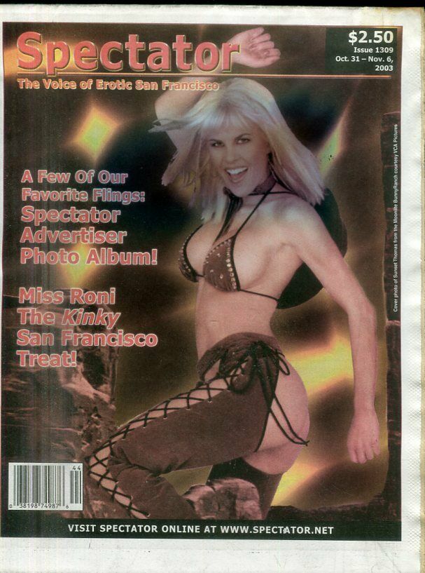 Spectator Newspaper Sunset Thomas October 31- November 6,2003 042619lm-ep2