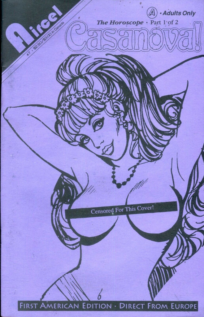 Casanova! Comic The Horoscope First American Edition From Europe 010719lm-ep