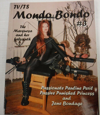 TV/Ts Mondo Bondo Adult Magazine Pauline Peril #3 1997 091415lm-ep