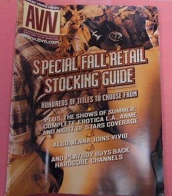 Adult Video News Magazine Special Fall Retail Guide 2001 061413lm-epa2