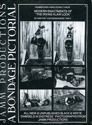 A Bondage Pictorial Magazine Damsels In Distress #1 1987 010618lm-ep