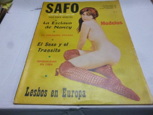 Safo Classic Mens Magazine Spanish Edition #7 1972
