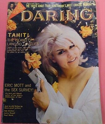 Daring Magazine Sharon Carr August 1967 includes Pull-Outs 101713lm-epa