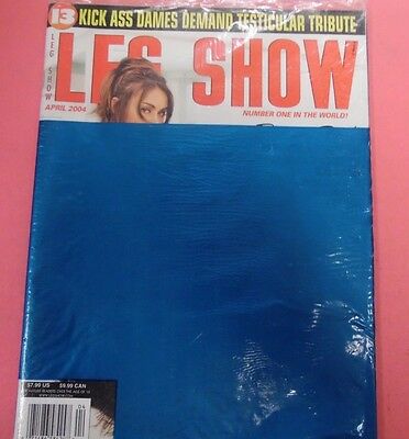 Leg Show Magazine Brittney Rey April 2004 new/sealed 060613lm-epa