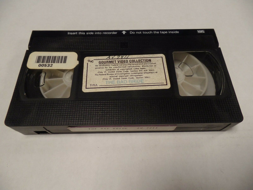 The Bad Bride 1985 Ron Jeremy Bunny Bleu Adult VHS 052819AMP