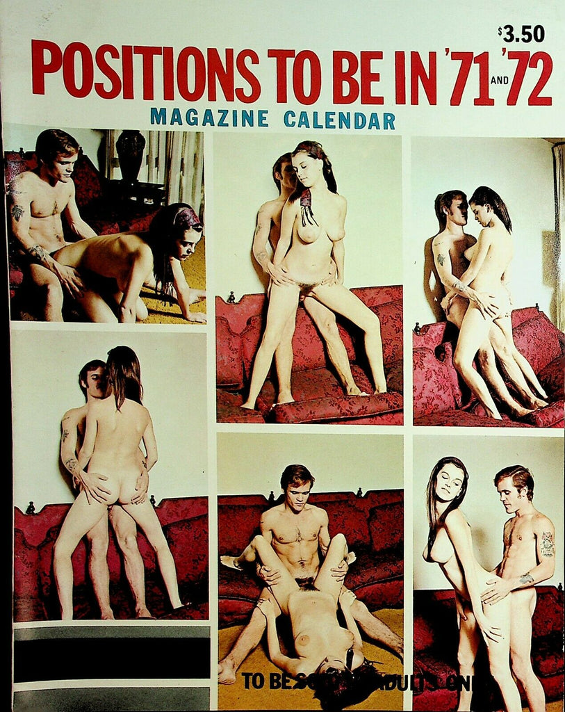 Positions To Be In '71 And '72 Magazine Calendar 1971-1972 021921lm-ep