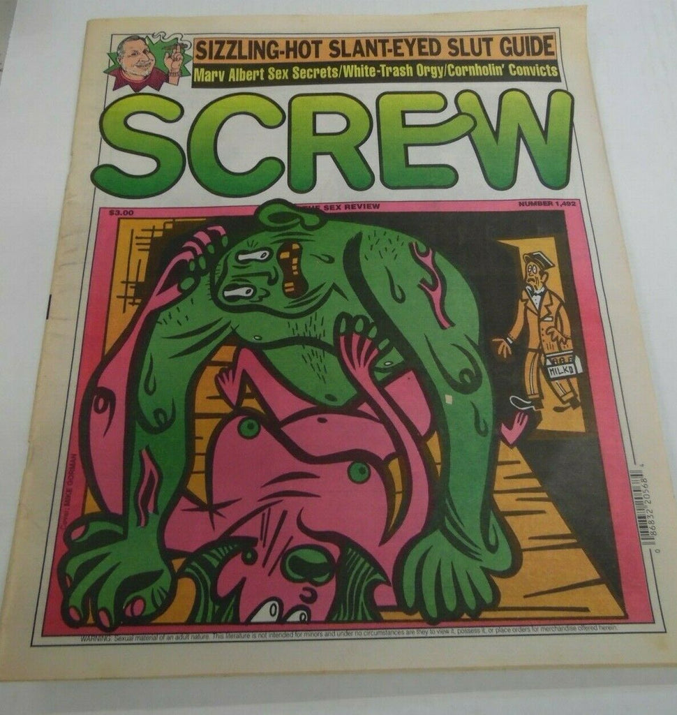 Screw Newspaper Slant-Eyed Slut Guide #1492 October 6, 1997 121319lm-ep