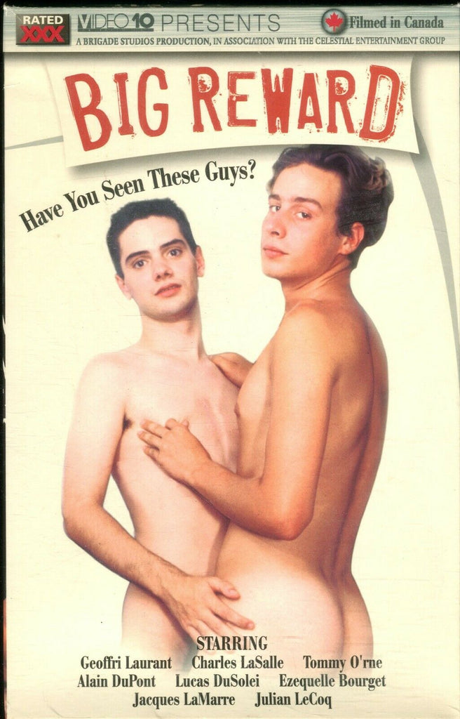 Big Reward Gay VHS Geoffri Laurant/ Charles LaSalle XXX 010220lm-ep6
