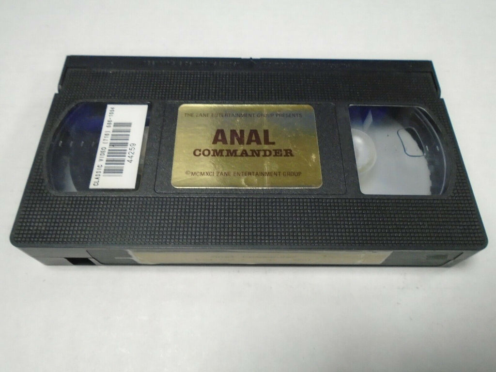 Anal Commander Rachel Ryan 1990 Zane Entertainment Adult VHS 032119AMP2