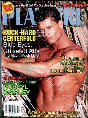 Playgirl Magazine Darryl Worley May 2003 new/sealed 111717lm-ep2