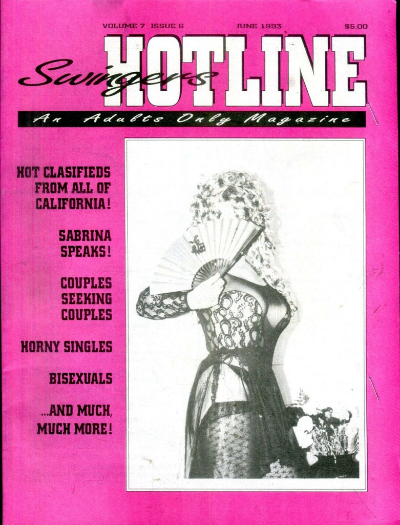 Swingers Hotline Contact Magazine June 1993 112918lm-ep