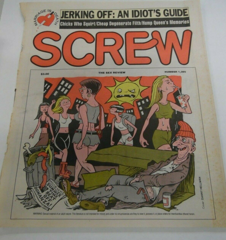 Screw Newspaper Jerking Off: An Idiot's Guide #1380 August 14,1995 121719lm-ep2